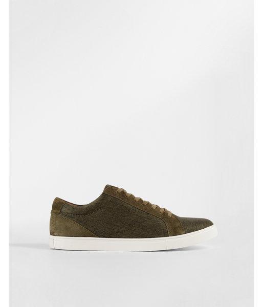 Express Mens Textured Low Top
