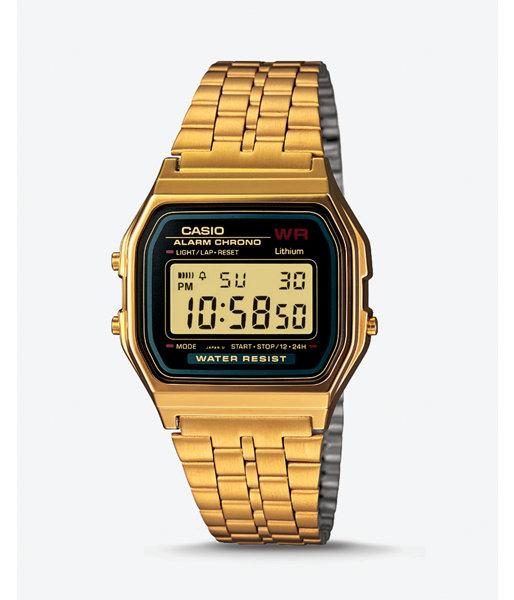 Express Mens Vintage Casio Gold Digital Watch