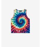 Express Womens Love Unites Tie Dye Graphic Tank
