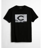Express Mens Cincinnati Reds Black Graphic Tee