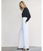 Express Karlie Kloss Wide Leg Belted Dress Pant