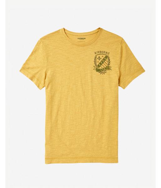 Express Mens Airborne Badge Military Grade Graphic T-shirt