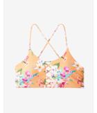 Express Floral Lace-up Crisscross Strap Bikini