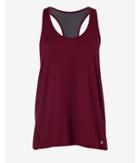 Express Womens Berry Exp Core Mesh And Tulip Back Tank