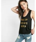 Express Womens Express One Eleven Wake Up Scoop Neck Tank