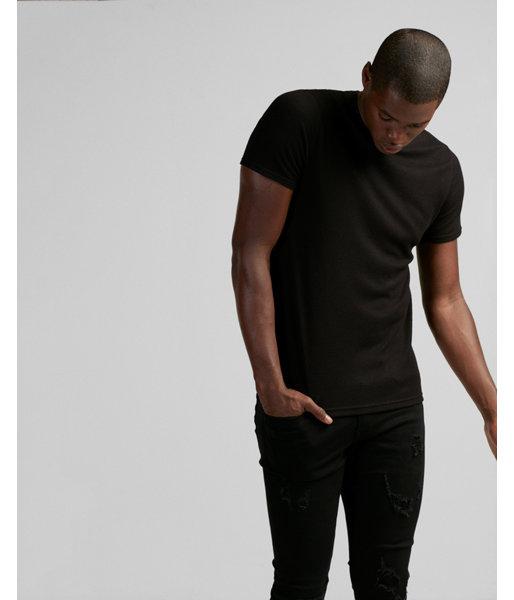 Express Mens Waffle Crew Neck Tee