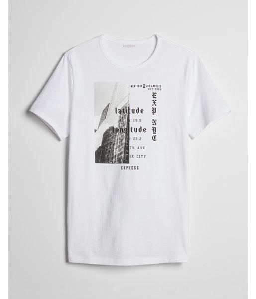 Express Mens Split Nyc Graphic Tee