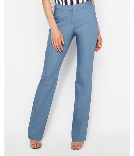 Express Womens Mid Rise Barely Boot Curve Pant
