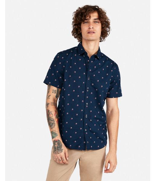 Express Mens Classic Square Print Short