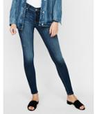 Express Womens Petite Mid Rise Stretch Jeggings
