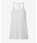 Express Womens White Exp Core Double Ladder Racerback Tank