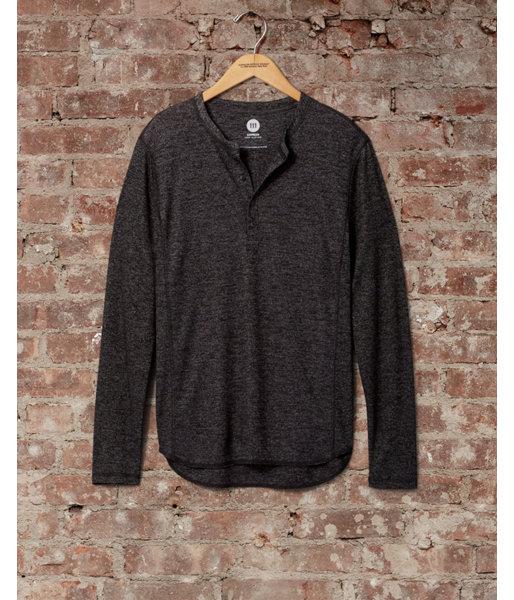 Express Mens Soft Waffle Knit Henley