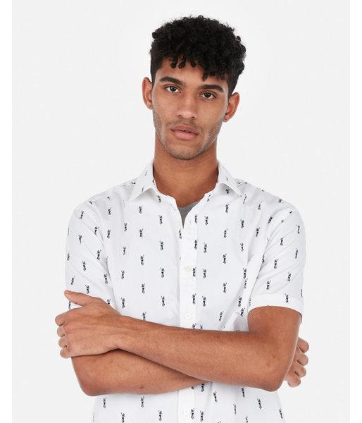 Express Mens Classic Hula Print Short