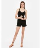 Express Womens Cut-out Front Romper