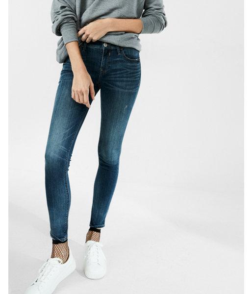 Express Eco-friendly Mid Rise Stretch Jean