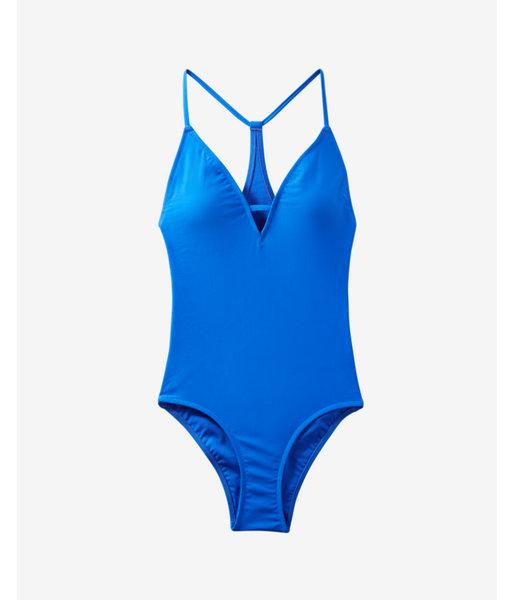 Express Womens Strappy Cut-out Racerback One-piece