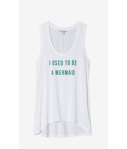 Express Women's Tanks Express One Eleven Mermaid Graphic Tank
