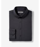 Express Mens Express Mens Slim Solid Button-down Wrinkle-resistant Performance Dress