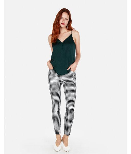 Express Womens Petite Button Front Downtown Cami