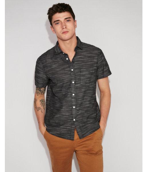 Express Mens Classic Space-dyed Slub Short