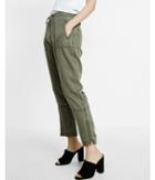 Express High Waisted Ankle Zip Cargo Pant