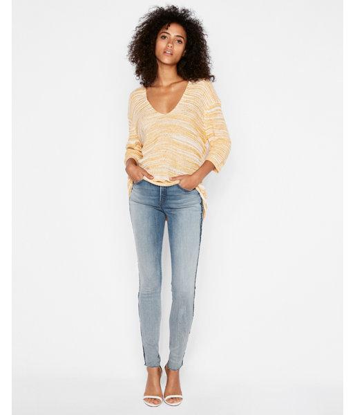 Express Womens Slouchy Double V Tunic