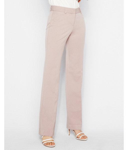 Express Womens Mid Rise Wide Leg Editor Pant