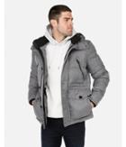Express Mens Hooded Water-resistant Tech Parka