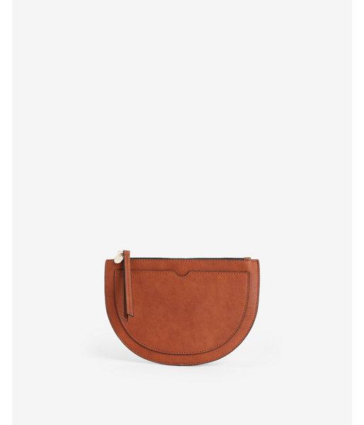 Express Womens Half Moon Flat Belt Bag