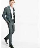 Express Mens Skinny Innovator Heathered Wool Blend Tuxedo Pant