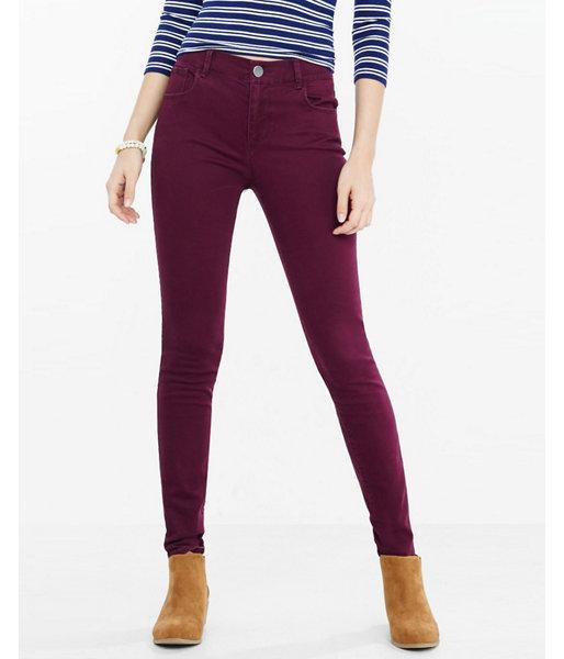 Express Mid Rise Five Pocket Pant