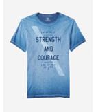 Express Strength And Courage Graphic Tee