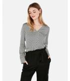 Express Womens Printed Satin Chelsea Popover