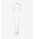 Express Womens Shell Charm Pendant Necklace