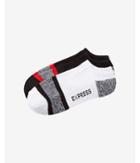 Express Mens 2-pack Stripe Toe Low Cut Athletic
