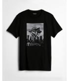 Express Mens Toronto Blue Jays Black Graphic Tee