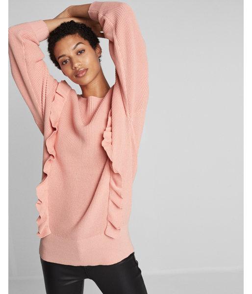 Express Oversized Ruffle Tunic