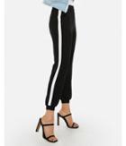 Express Womens High Waisted Side Stripe Jogger Pant