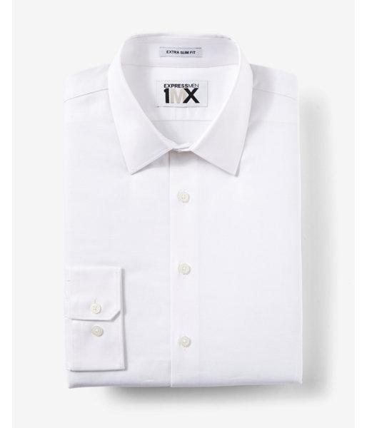 Express Slim Fit Easy Care Diagonal Dobby 1mx Dress