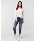 Express Womens Off The Shoulder Full