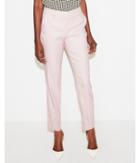 Express Womens Mid Rise Linen-blend Columnist Ankle Pant