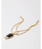Express Womens Noir Luster Pendant Necklace