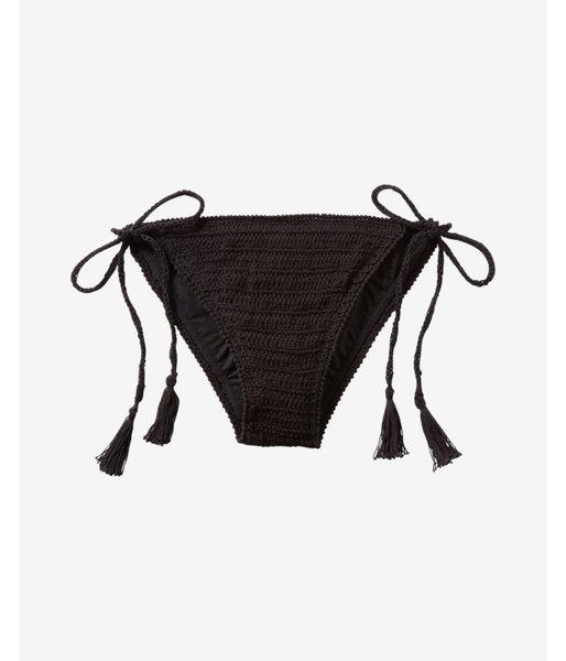 Express Solid Crochet Adjustable Bikini