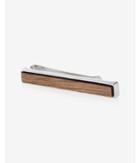 Express Mens Wooden Inlay Tie Clip