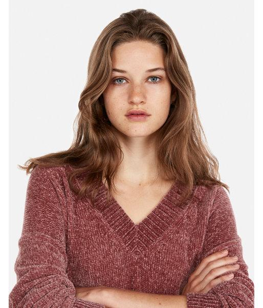 Express Womens V-neck Shift