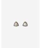 Express Womens Triangle Post Back Earrings