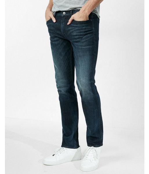 Express Slim Dark Wash Stretch