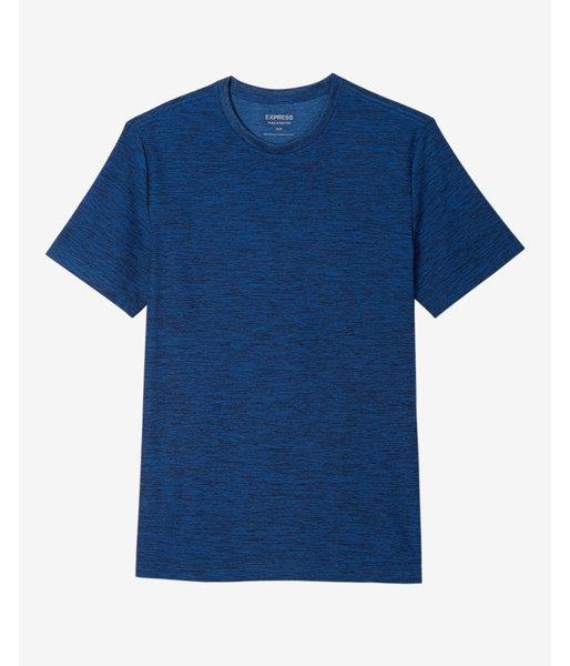 Express Space Dye Performance Crew Neck Tee