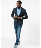 Express Slim Photographer Double Knit Blazer