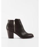 Express Side Zip Ankle Booties